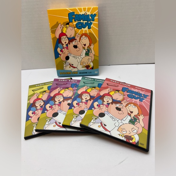 Family Guy Complete DVD Box Set Lot Volume 1-3 (DVD) Great Condition! Stewie! - Picture 4 of 9